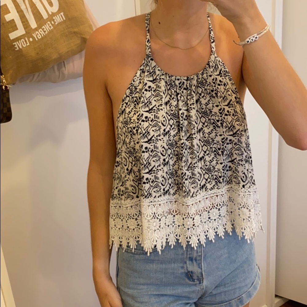 Backless Flowy Tank